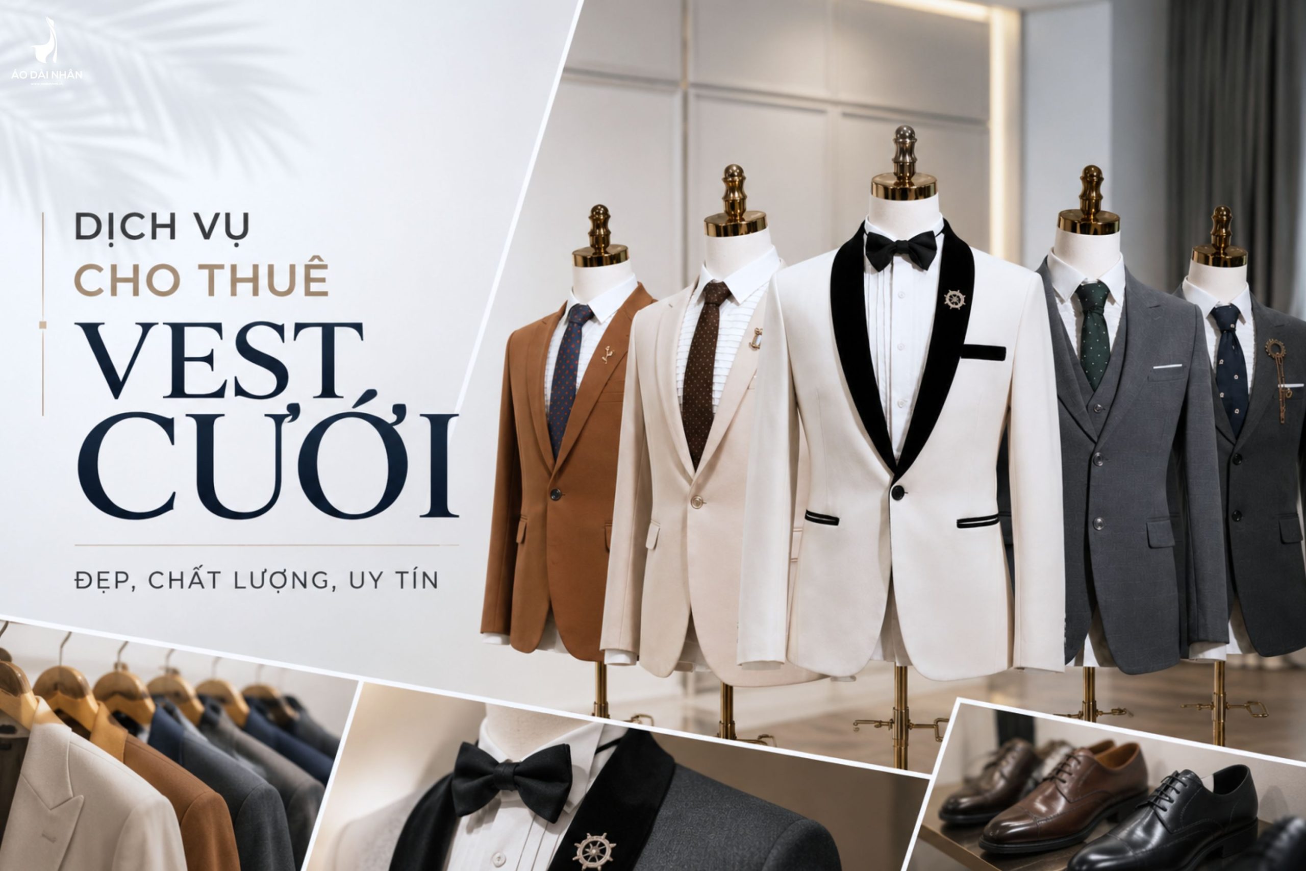 Dịch vụ cho thuê vest cưới đẹp, uy tín, giá rẻ, chất lượng