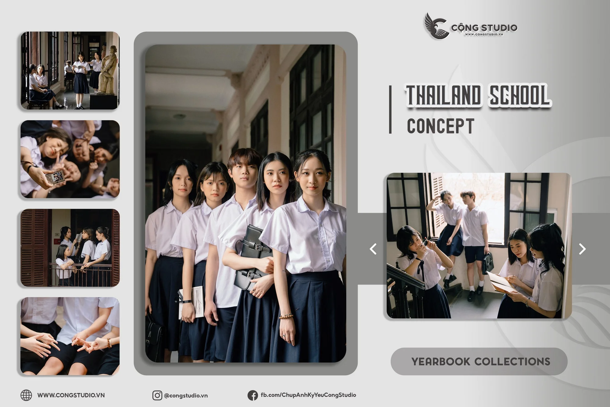concept chụp ảnh kỷ yếu Thailand school 1 concept