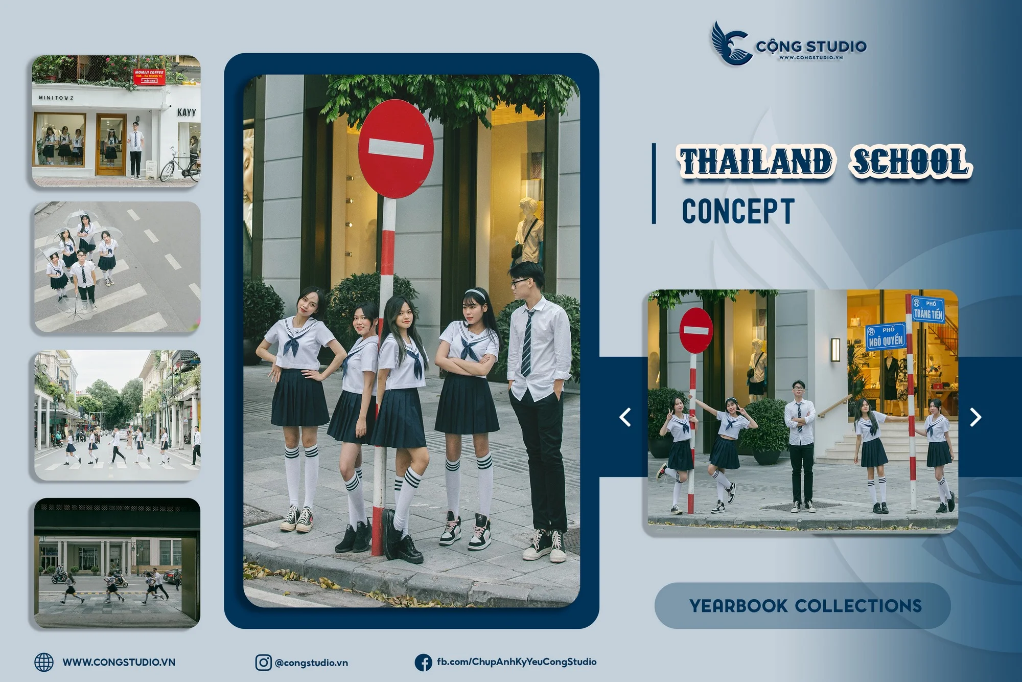 concept chụp ảnh kỷ yếu Thailand school 2 concept