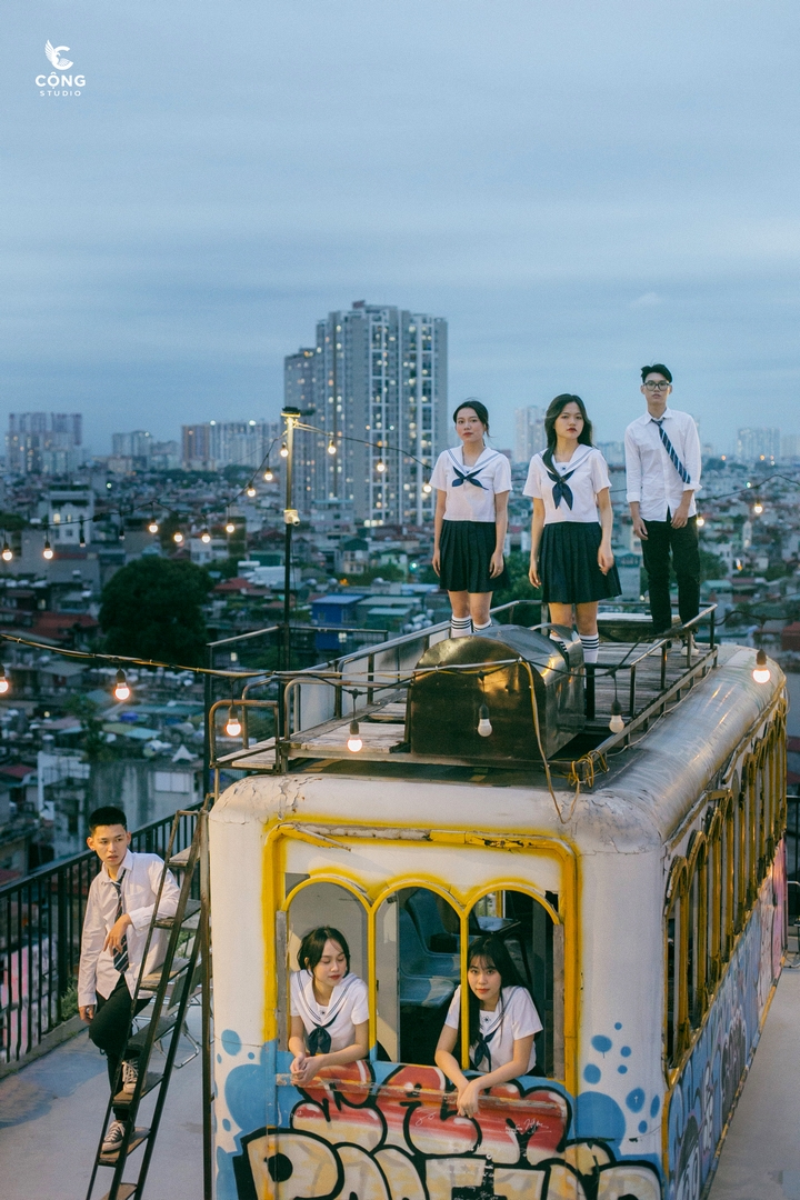 Chụp ảnh kỷ yếu tại Đà Nẵng
