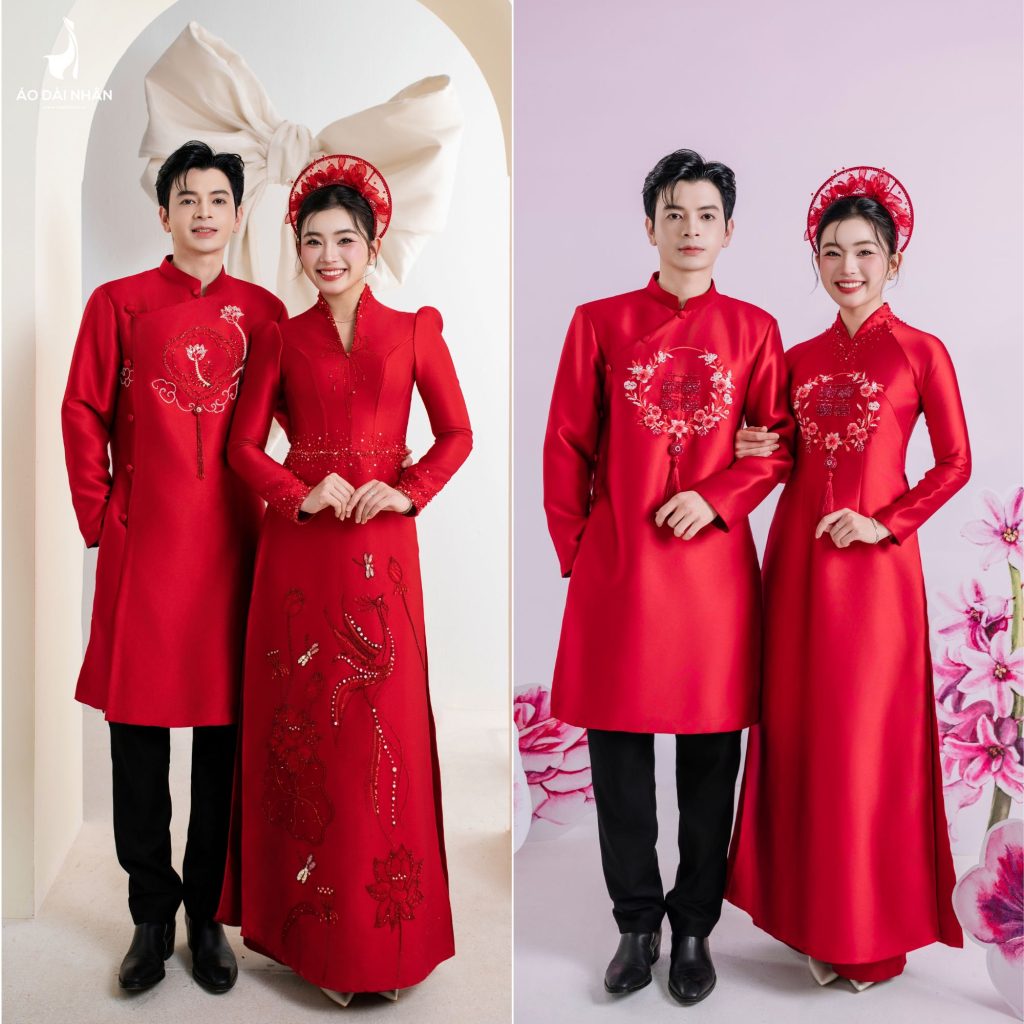 Cho Thuê Áo Dài Cưới Hỏi - Áo Dài Nhân