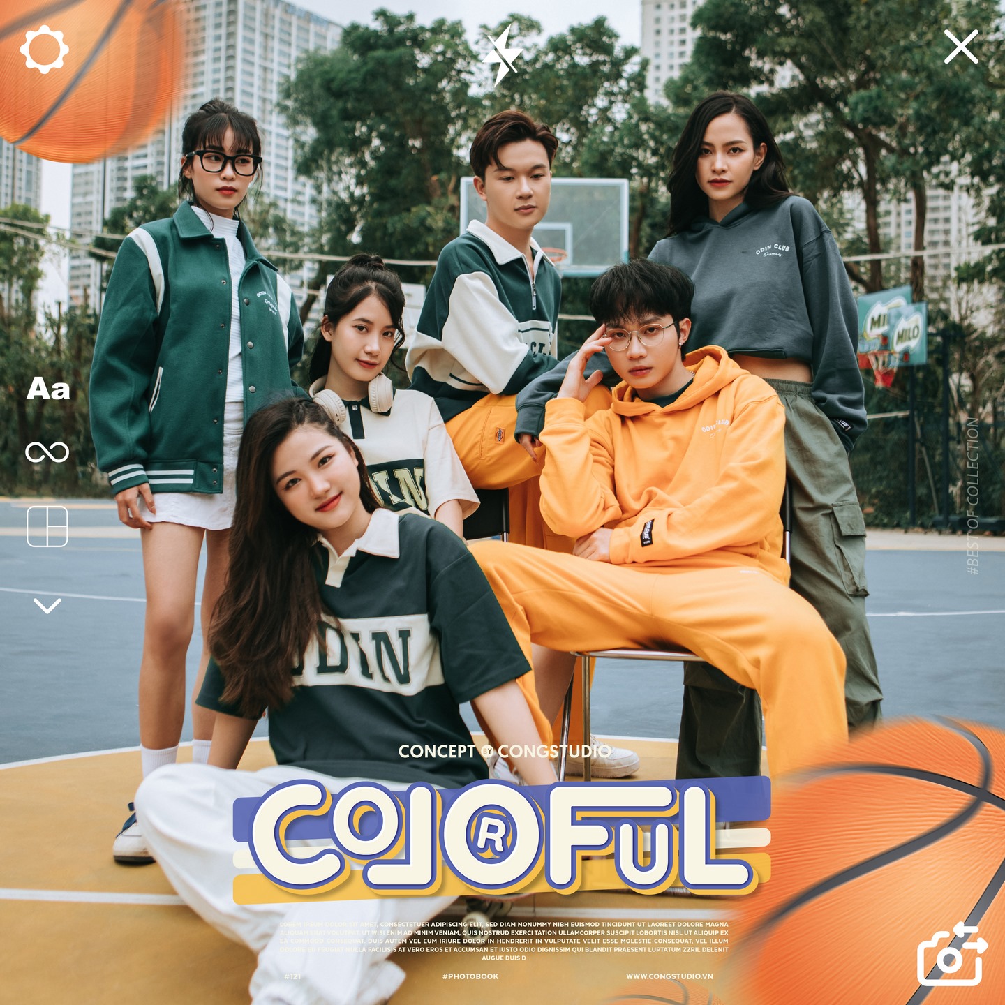 Chụp ảnh kỷ yếu concept colorful đẹp, độc đáo (2)