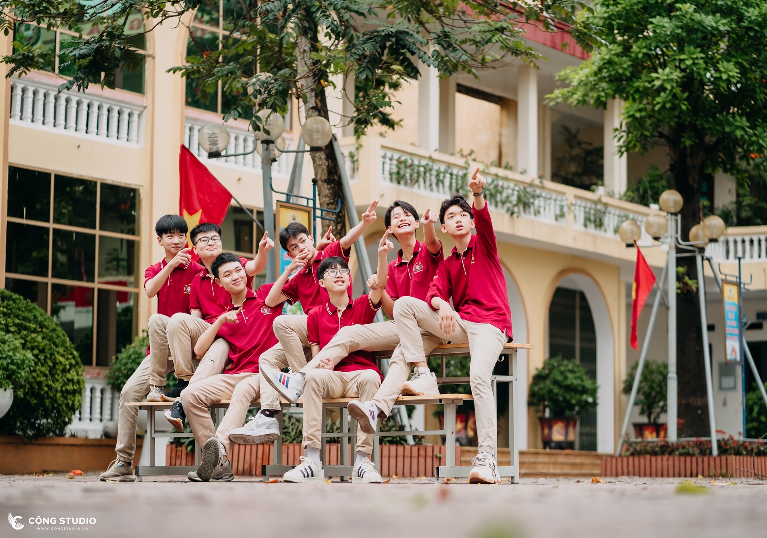 Chụp ảnh kỷ yếu cấp 2 đẹp, uy tín, chất lượng (10)