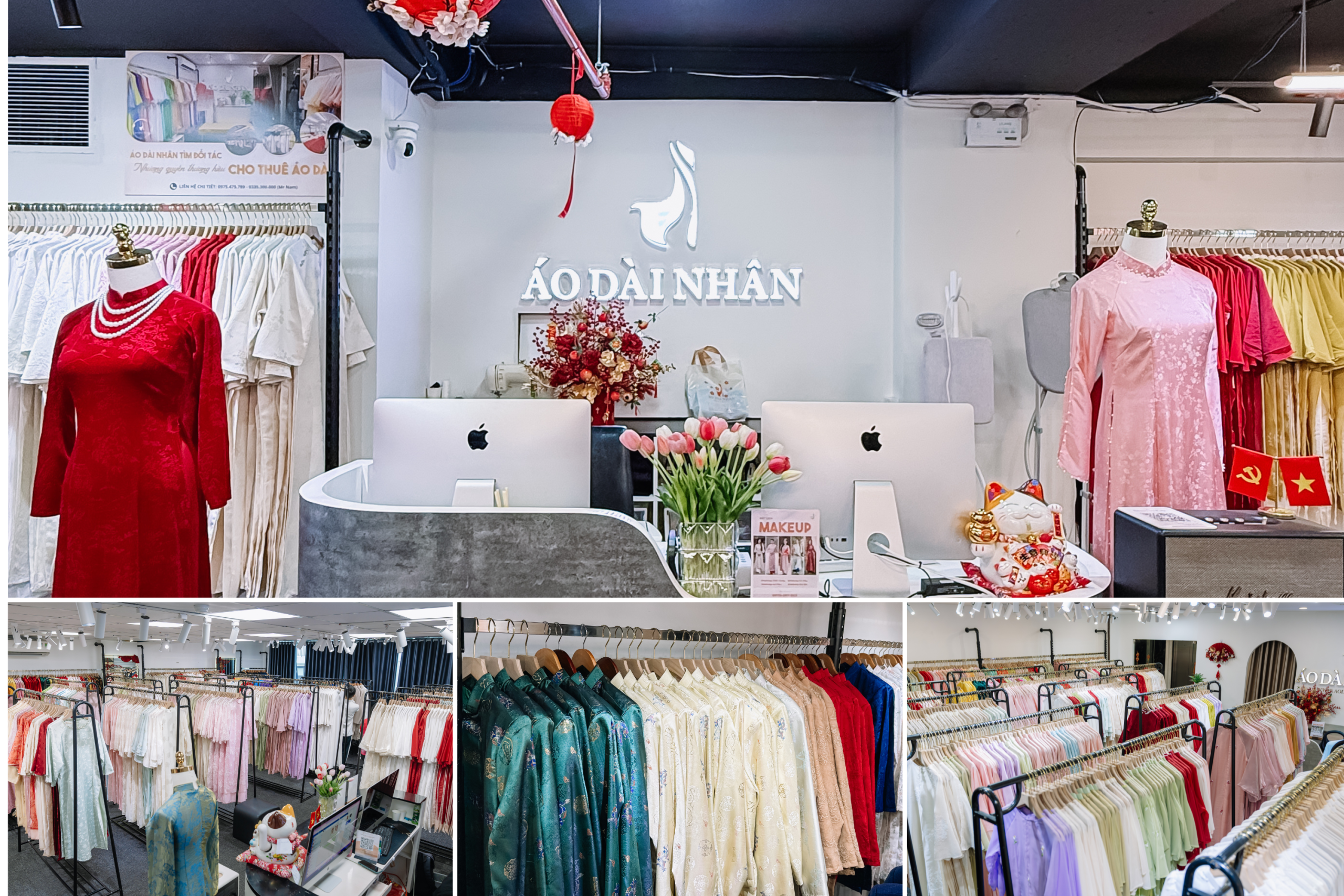 Áo Dài Nhân Cơ Sở Sài Gòn