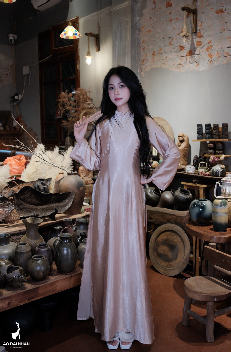 Bộ Sưu Tập Áo Dài Vĩ Thanh Áo Dài Nhân (4)